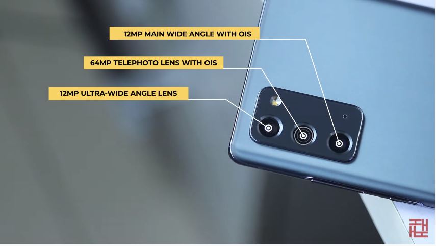 galaxy note 20 ultra wide angle lens